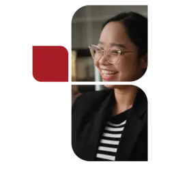 Smiling Asian female with glasses, What is the TWO TO FOUR Study, HIV prevention, adults 18+, HIV study